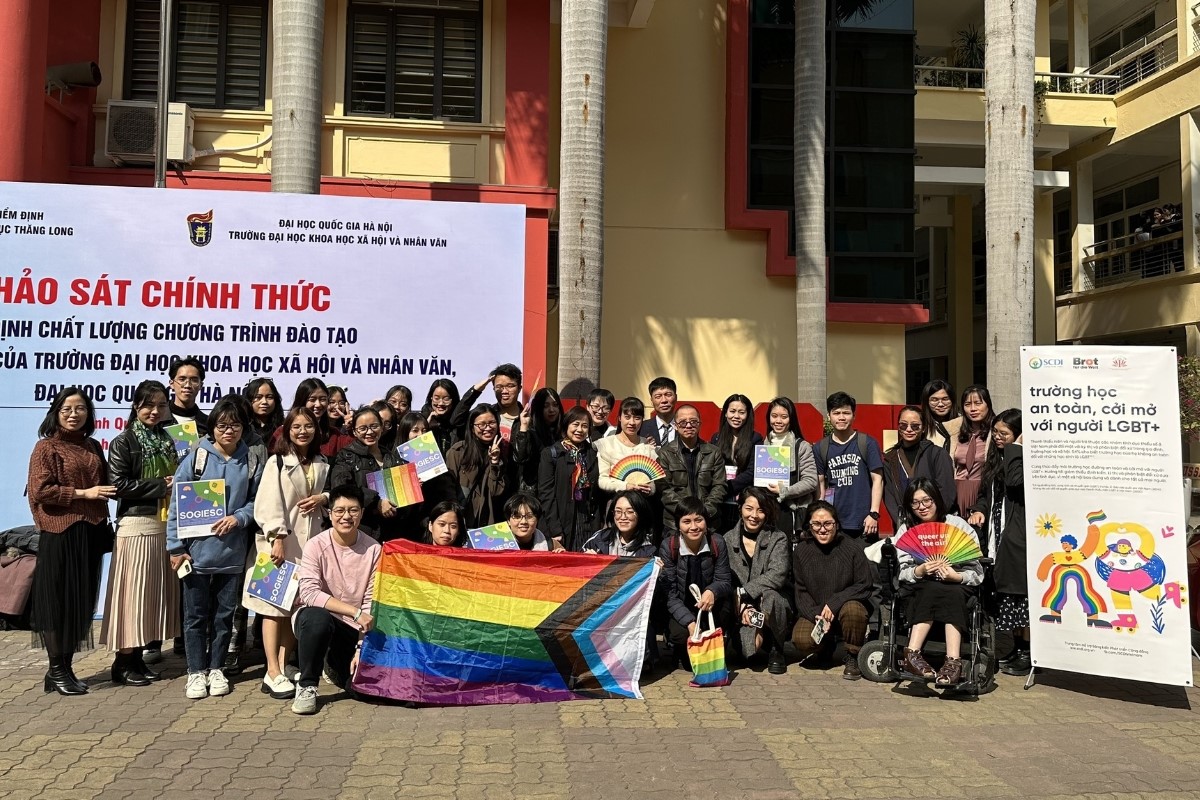 Chia sẻ kiến thức về đa dạng tính dục: Để trường học là một môi trường an toàn